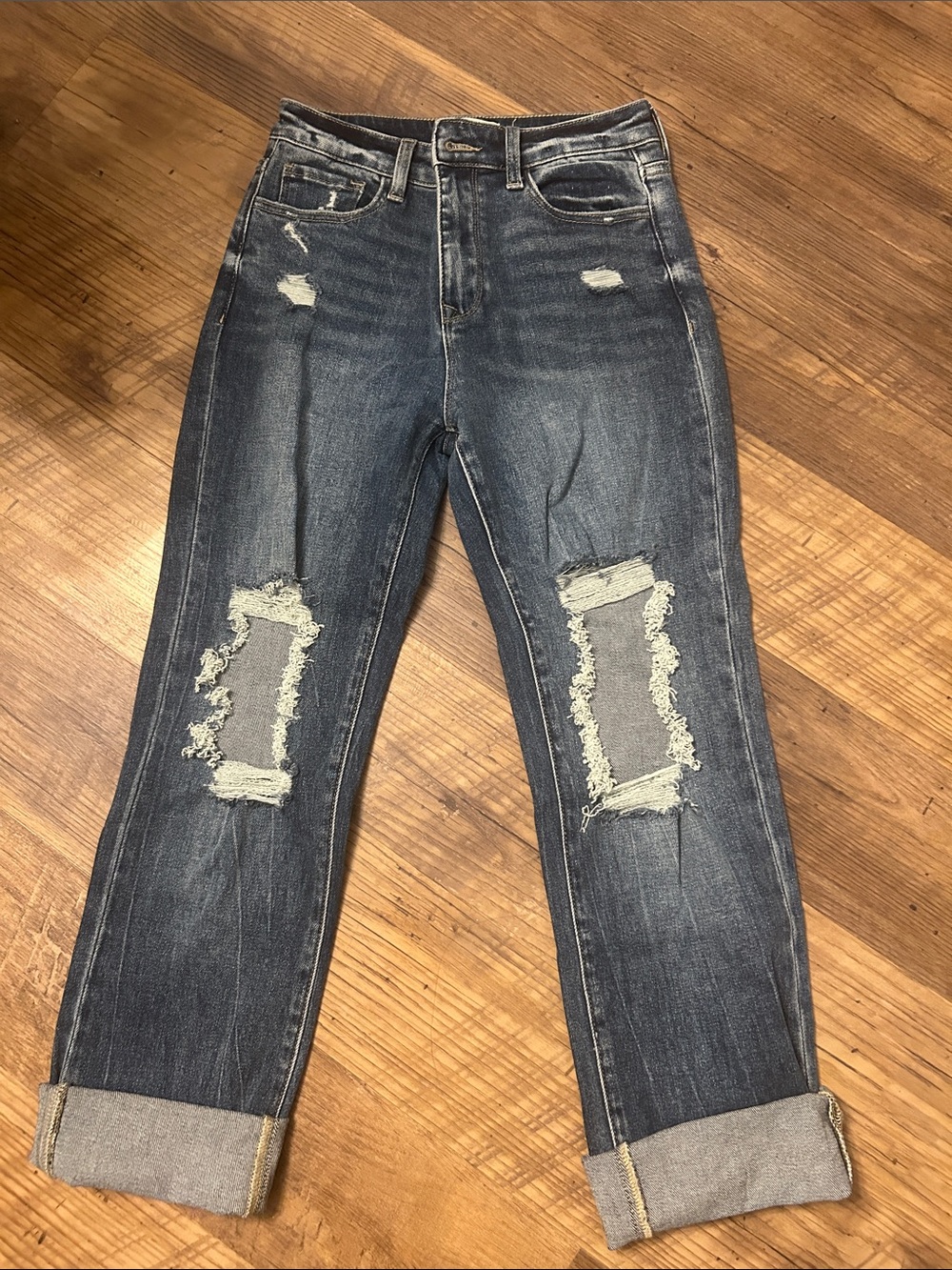 Bailey made YOU MATTER DISTRESSED BOYFRIEND JEANS